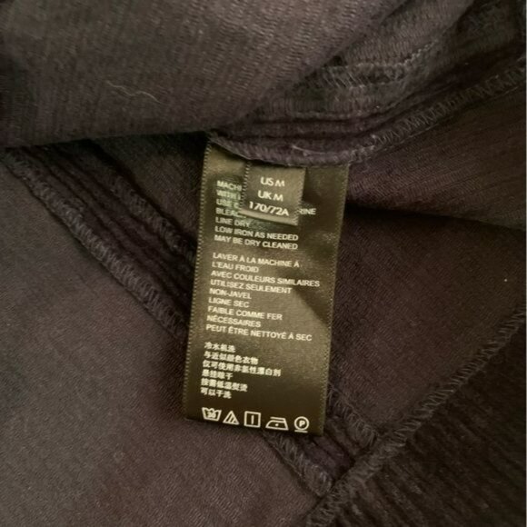 Urban outfitters navy blue corduroy mini skirt with belt -M - Picture 9 of 9